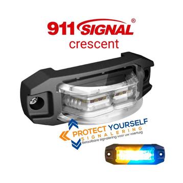 911 Crescent, dual color led flitser, zwaailamp, zwaailicht