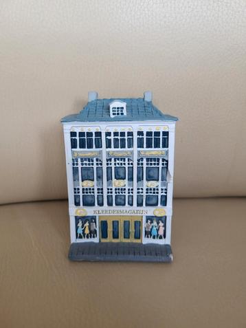 Miniatuur Grachten Huisje 'Kleedermagazijn' WD-027  beschikbaar voor biedingen