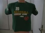 maat M, 1 Division T-shirt, groen met print, 54 cm., Maat 48/50 (M), Ophalen of Verzenden, Division, Gedragen