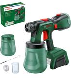 Bosch verfspuit compleet nieuw, met 2 accu’s en oplader., Ophalen, Nieuw