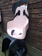 Bobike fietsstoeltje Roze zwart, Ophalen of Verzenden, Gebruikt