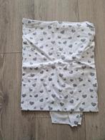 Hartjes stof, Hobby en Vrije tijd, Stoffen en Lappen, 120 cm of meer, Wit, Ophalen of Verzenden, Zo goed als nieuw