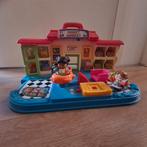 Fisher Price winkel met poppetjes, Kinderen en Baby's, Ophalen, Zo goed als nieuw, Speelset, Met geluid