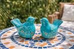 twee keramieken vogelbeeldjes, Ophalen of Verzenden, Dier