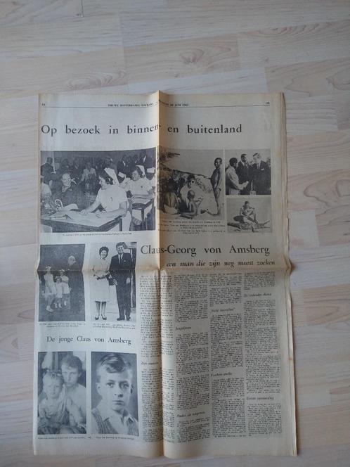 partij koninklijk huis - kranten jaren '60 en diverse, Boeken, Tijdschriften en Kranten, Gelezen, Ophalen of Verzenden
