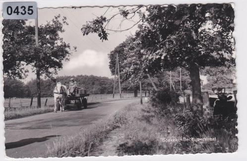 150435 Beckumerstraat Boekelo oude gelopen fotokaart 1961, Verzamelen, Ansichtkaarten | Nederland, Gelopen, Overijssel, 1960 tot 1980