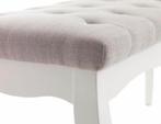 Eettafel bank, Huis en Inrichting, Banken | Bankstellen, Ophalen, Hout, Minder dan 75 cm, Zand/wit
