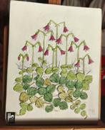 JIE Gantofta tegel – “Linnea Småland” – vintage wandtableau, Ophalen of Verzenden