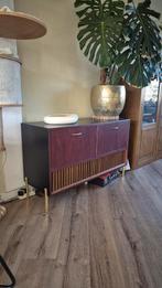 Vintage Philips Bi-Ampli Radiokast, Huis en Inrichting, Kasten | Dressoirs, Vintage, Metaal, 25 tot 50 cm, Gebruikt