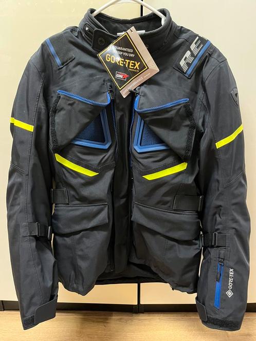 Revit Vertical goretex motorjas maat L, Motoren, Kleding | Motorkleding, Jas | textiel, Dames, Heren, Tweedehands, Ophalen of Verzenden