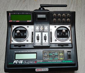Futaba fc-18 zender. 2,4Ghz. beschikbaar voor biedingen