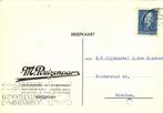 M. Ruizenaar, Rotterdam - 01.1952 - briefkaart - 1952 geschr, Ophalen of Verzenden, Briefkaart