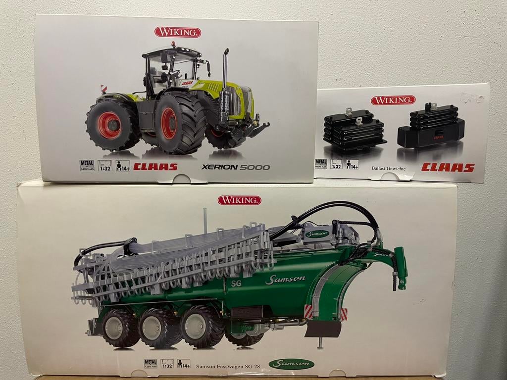 Claas xerion 5000, Samson giertank Wiking bemesting, Ophalen of Verzenden, Zo goed als nieuw, Tractor of Landbouw, Overige merken