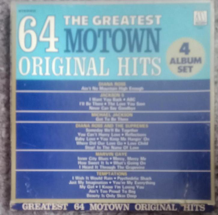 4x Motown verzamel platen, Cd's en Dvd's, Vinyl | Overige Vinyl, Zo goed als nieuw, 12 inch, Ophalen of Verzenden