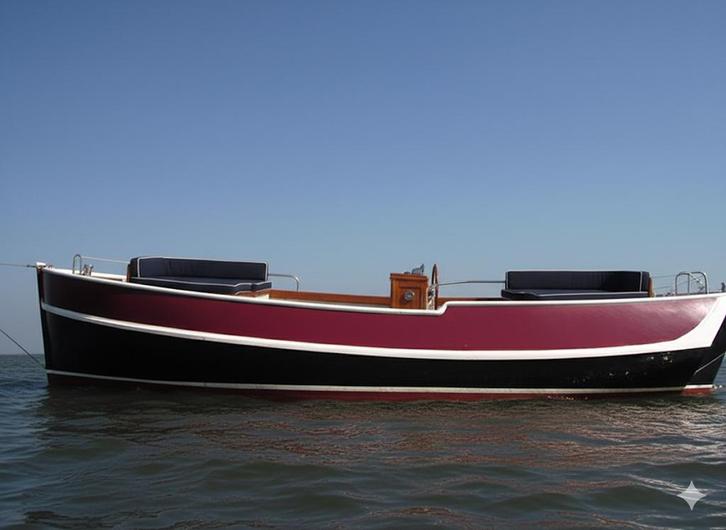 Zeilboot naar (kajuit)Sloep om te bouwen - 9.60 meter, Watersport en Boten, Motorboten en Motorjachten, Gebruikt, Staal, 9 tot 12 meter