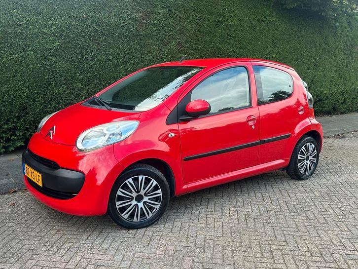 Citroën C1 1.0 5-DRS 2007 Rood Rijd Super/Airco/NWE Apk, Auto's, Citroën, Bedrijf, C1, ABS, Airbags, Airconditioning, Electronic Stability Program (ESP)