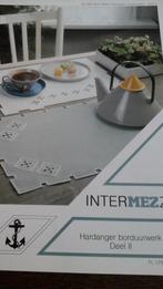 Intermezzo hardanger borduurpatroontjes deel 2, Hobby en Vrije tijd, Ophalen of Verzenden, Zo goed als nieuw, Handborduren, Patroon
