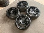19 inch mooie zwarte velgen ! 5x114,3, Auto-onderdelen, Banden en Velgen, Banden en Velgen, Ophalen, 19 inch, Zomerbanden