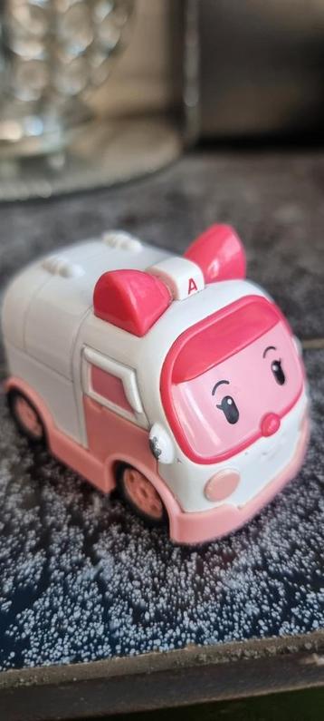 Amber transformer auto. Roze schattige auto meisjes gebruikt beschikbaar voor biedingen