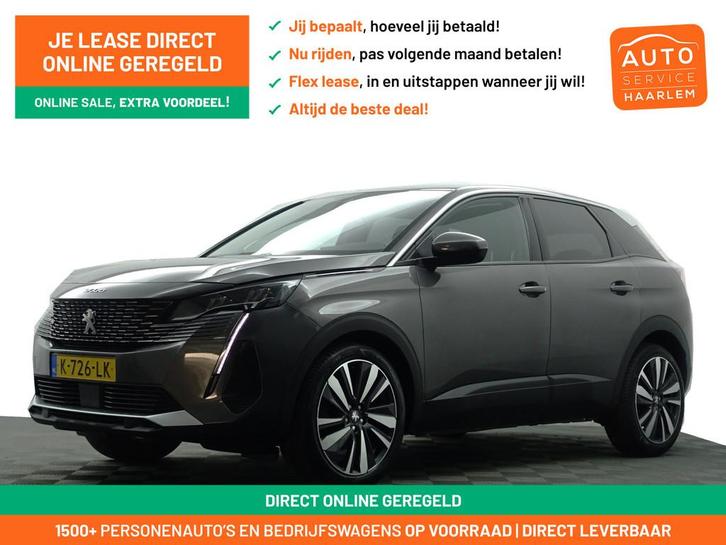 Peugeot 3008 1.2 PureTech Premium Aut- Xenon Led, 360 Camera, Auto's, Peugeot, Bedrijf, Te koop, 360° camera, ABS, Achteruitrijcamera
