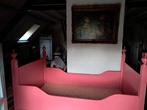 Leuk bed, Huis en Inrichting, Slaapkamer | Bedden, Ophalen, Tweepersoons, Hout, 190 cm of minder