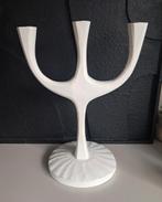 Kandelaar, wit,, Huis en Inrichting, Ophalen of Verzenden