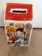 Blond Amsterdam EB Even bijkletsen spaarpot/ huisje, Ophalen of Verzenden, Nieuw, Aardewerk, Blond Amsterdam