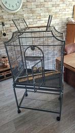 Montana madeira antiek kooi, Dieren en Toebehoren, Vogels | Hokken en Kooien, Ophalen of Verzenden, Gebruikt