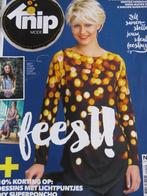 Knipmode november 2015 korset, mix & match-jurkpatroon, Hobby en Vrije tijd, Kledingpatronen, Ophalen of Verzenden, Zo goed als nieuw