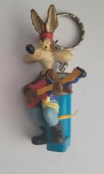 Wile E. Coyote Sleutelhanger met Gitaar, Verzamelen, Ophalen of Verzenden, Gebruikt, Knuffel of Figuurtje