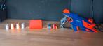 Nerf nitro met 2 auto's, 4 targets en een schans., Kinderen en Baby's, Speelgoed | Buiten | Actiespeelgoed, Ophalen of Verzenden