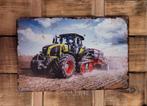 Claas tractor op het land reclamebord van metaal wandbord, Verzamelen, Reclamebord, Info@deconoord.nl, Deco Noord, Nieuw