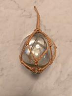 Oude glazen drijver - fishing float, Antiek en Kunst, Ophalen of Verzenden