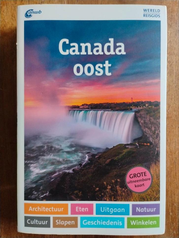 ANWB Reisgids Canada Oost - Zo goed als nieuw!, Boeken, Reisgidsen, Zo goed als nieuw, Reisgids of -boek, Noord-Amerika, ANWB