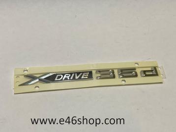 EMBLEEM BMW X6 E71 X DRIVE 35D OE 51147208557 beschikbaar voor biedingen