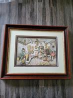 3D schilderij Anton Pieck - Fotograaf in atelier, Ophalen of Verzenden, Zo goed als nieuw, Minder dan 50 cm, Minder dan 50 cm