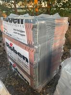 Dakpannen gebakken zwart, 240 stuks, Doe-het-zelf en Verbouw, Dakpannen en Dakbedekking, Ophalen, Steen of Klei, Zwart, Nieuw
