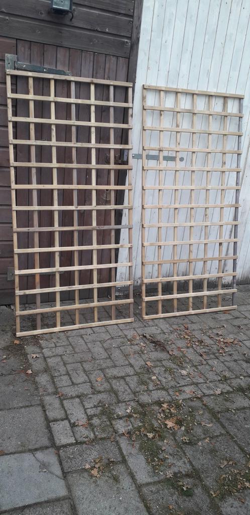 2 trellisscherms, Ophalen, Hout, Minder dan 3 meter, 1 tot 2 meter