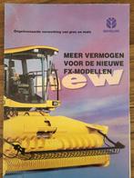 Tractor folder New Holland FX modellen, Boeken, Catalogussen en Folders, Ophalen of Verzenden, Zo goed als nieuw