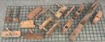 Antieke houten blokschaven en gereedschap - 28 stuks, Ophalen of Verzenden