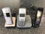 Siemens gigaset telefoon (3), Gebruikt, Ophalen, 3 handsets