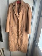 Lange mantel dames maat 38, Kleding | Dames, Jassen | Winter, Ophalen of Verzenden, Zo goed als nieuw, Maat 38/40 (M), Bruin
