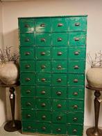 Oude apothekerskast, Huis en Inrichting, Kasten | Ladekasten, Ophalen, 5 laden of meer, 200 cm of meer, Eikenhout