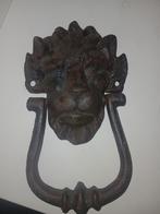 Gietijzeren Deurklopper Leeuwen hoofd, Ophalen of Verzenden