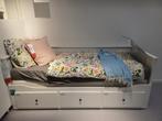 Ikea Hemnes bedbank wit 180 x 200, Ophalen, Gebruikt, 180 cm of meer, 85 tot 100 cm
