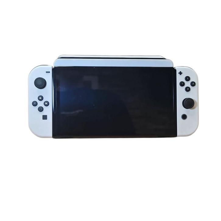 Nintendo Switch OLED Incl. Lader & Dock | 3 Maanden Garantie, Spelcomputers en Games, Spelcomputers | Nintendo Switch, Zo goed als nieuw