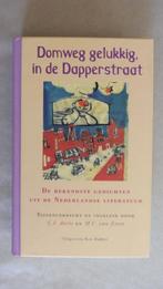 Dichtbundel - Domweg gelukkig, in de Dapperstraat, Ophalen, Zo goed als nieuw, Meerdere auteurs