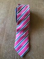 Vintage roze stropdas, 100% zijde, Stanley & Morgan., Ophalen of Verzenden, Zo goed als nieuw, Roze