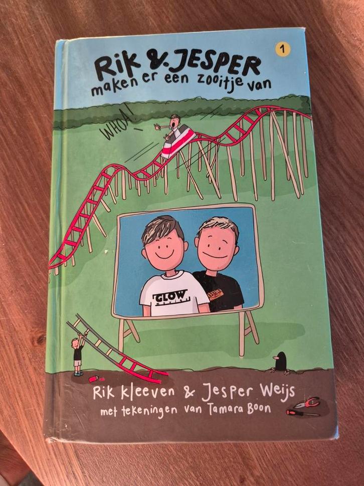 Rik & Jesper maken er een zooitje van - Glowmovies, Boeken, Kinderboeken | Jeugd | onder 10 jaar, Gelezen, Ophalen