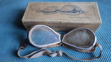 * Vintage motorbril in doos* deco beschikbaar voor biedingen